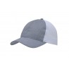 Trucker cap - Mod. 3971:Grey melange, Cotton, White